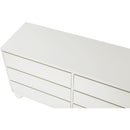  Color_Cream -- Kent Cream Ash Wood Dresser IMAGE 9