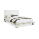  Color_Cream  Size_King  -- Kent Cream Ash Wood King Bed IMAGE 1