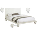 Meridian Kent Cream King Bed (3 Boxes) IMAGE 8