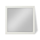  Meridian Kent Cream Ash Wood Mirror IMAGE 1