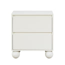 Meridian Kent Cream Night Stand IMAGE 3
