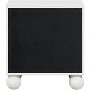 Meridian Kent Cream Night Stand IMAGE 6