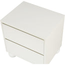  Color_Cream -- Kent Cream Ash Wood Nightstand IMAGE 7