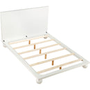  Color_Cream  Size_Queen  -- Kent Cream Ash Wood Queen Bed IMAGE 7