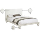  Color_Cream  Size_Queen  -- Kent Cream Ash Wood Queen Bed IMAGE 8