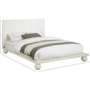  Color_Cream  Size_Queen  -- Kent Cream Ash Wood Queen Bed IMAGE 9