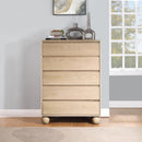  Color_Natural -- Kent Natural Ash Wood Chest IMAGE 2