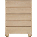  Color_Natural -- Kent Natural Ash Wood Chest IMAGE 3