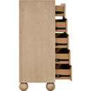  Color_Natural -- Kent Natural Ash Wood Chest IMAGE 4
