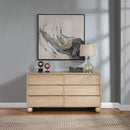  Color_Natural -- Kent Natural Ash Wood Dresser IMAGE 2
