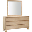  Color_Natural -- Kent Natural Ash Wood Dresser IMAGE 5