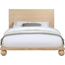  Color_Natural  Size_King  -- Kent Natural Ash Wood King Bed IMAGE 4