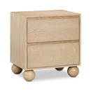  Color_Natural -- Kent Natural Ash Wood Nightstand IMAGE 1