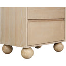  Color_Natural -- Kent Natural Ash Wood Nightstand IMAGE 8