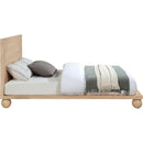 Meridian Kent Natural Queen Bed (3 Boxes) IMAGE 3