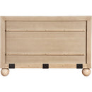  Color_Natural  Size_Queen  -- Kent Natural Ash Wood Queen Bed IMAGE 5