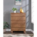  Color_Walnut -- Kent Walnut Ash Wood Chest IMAGE 2