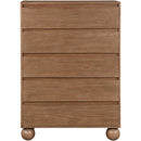 Meridian Kent Walnut Chest IMAGE 3