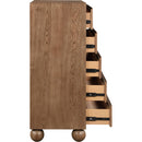  Color_Walnut -- Kent Walnut Ash Wood Chest IMAGE 4