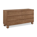  Color_Walnut -- Kent Walnut Ash Wood Dresser IMAGE 1