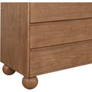  Color_Walnut -- Kent Walnut Ash Wood Dresser IMAGE 9