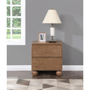  Color_Walnut -- Kent Walnut Ash Wood Nightstand IMAGE 2