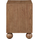  Color_Walnut -- Kent Walnut Ash Wood Nightstand IMAGE 5