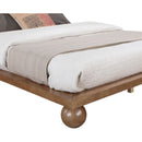  Color_Walnut  Size_Queen  -- Kent Walnut Ash Wood Queen Bed IMAGE 6