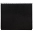 Meridian Logan Grey Linen Textured Fabric Full Bed IMAGE 5