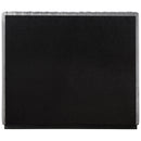  Color_Black/ Grey  Size_Queen  -- Logan Grey Linen Textured Fabric Upholstered Queen Bed IMAGE 5