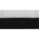 Meridian Lucia Beige Linen Textured Fabric Full Bed IMAGE 7