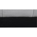 Color_Black/ Grey  Size_King  -- Lucia Grey Linen Textured Fabric Upholstered King Bed IMAGE 7