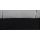 Meridian Lucia Grey Linen Textured Fabric King Bed IMAGE 7