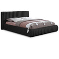  Color_Black  Size_Full  -- Meridian Nash Upholstered Panel Bed IMAGE 1