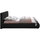  Color_Black Size_Full -- Nash Black Boucle Fabric Upholstered Full Bed IMAGE 5