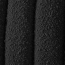 Meridian Nash Black Boucle Fabric Full Bed IMAGE 7
