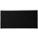 Meridian Nash Cream Boucle Fabric King Bed IMAGE 6
