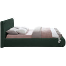  Color_Green  Size_Full  -- Nash Green Boucle Fabric Upholstered Full Bed IMAGE 5