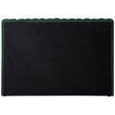  Color_Green  Size_Twin  -- Nash Green Boucle Fabric Upholstered Twin Bed IMAGE 6