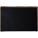  Color_Brown  Size_Twin  -- Nico Brown Velvet Upholstered Twin Bed IMAGE 6