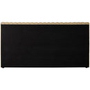 Meridian Nico Camel Velvet Full Bed IMAGE 6