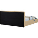  Color_Camel  Size_Full  -- Nico Camel Velvet Upholstered Full Bed IMAGE 7