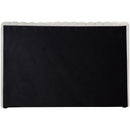  Color_Cream  Size_Twin  -- Nico Cream Velvet Upholstered Twin Bed IMAGE 6