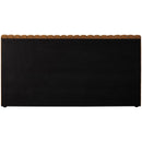 Meridian Nico Saddle Velvet Full Bed IMAGE 6