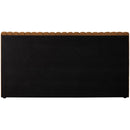  Color_Saddle  Size_King  -- Nico Saddle Velvet Upholstered King Bed IMAGE 6