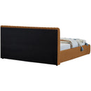 Meridian Nico Saddle Velvet King Bed IMAGE 7