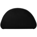  Color_Black  Size_King  -- Rudy Black Teddy Fabric Upholstered King Bed IMAGE 7