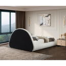  Color_Cream  Size_Full  -- Rudy Cream Teddy Fabric Upholstered Full Bed IMAGE 9