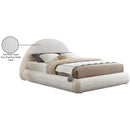  Color_Cream  Size_Queen  -- Rudy Cream Teddy Fabric Upholstered Queen Bed IMAGE 12