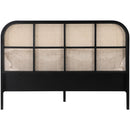 Meridian Siena Black Ash Wood Full Bed (3 Boxes) IMAGE 5